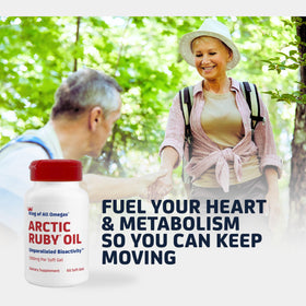 Emballage de l'huile Arctic Ruby d'daily wellness 1000mg Omega 3