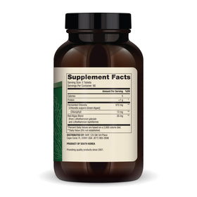 Emballage de la chlorella fermentée Dr. Mercola