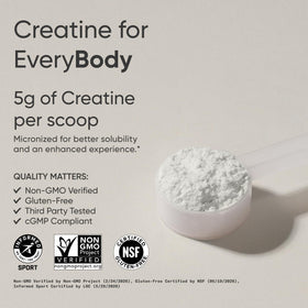 Emballage de la créatine monohydrate Sports Research avec goût framboise bleue