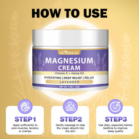Emballage de la crème de magnésium JUYIHEAL