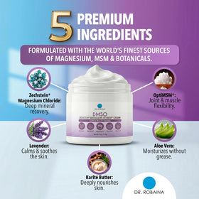 Emballage de la Crème DMSO Lavande Dr. Robaina