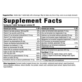 Emballage de la multivitamine quotidienne sans fer Innate Response Formulas