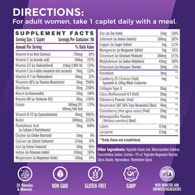 Emballage de la multivitamine Ultra 360 Femme, vue de face