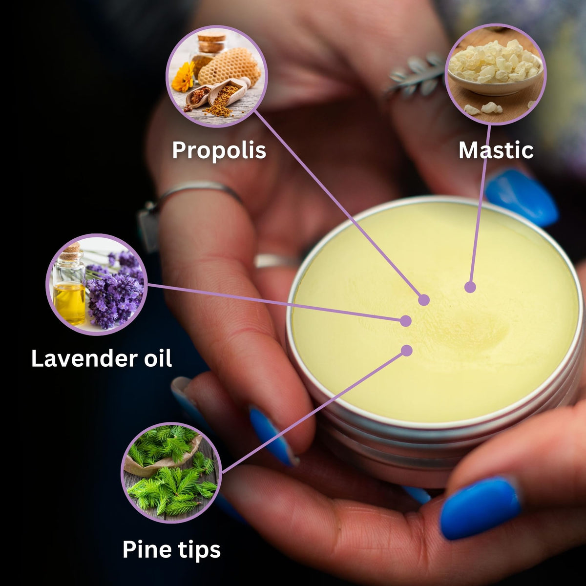 Emballage de la pommade Bene Pura Propolis
