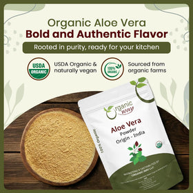 Emballage de la poudre d'Aloe Vera Organic Way 109g