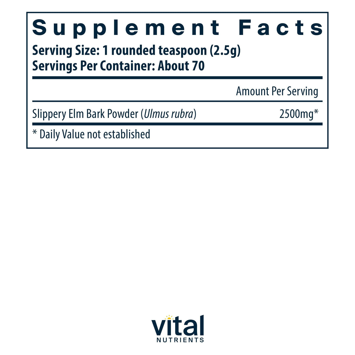 Emballage de la poudre d'écorce de bouleau glissant Vital Nutrients
