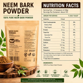 Emballage de la poudre d'écorce de neem WAY 4 ORGANIC