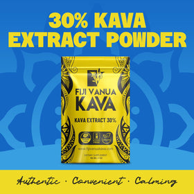 Emballage de la poudre d'extrait de kava Fiji Vanua Kava 30% kavalactones
