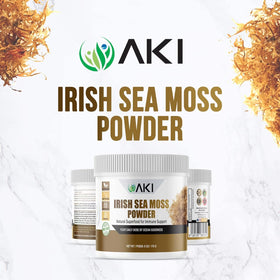 Emballage de la poudre d'Irish Sea Moss AKI ORGANIC