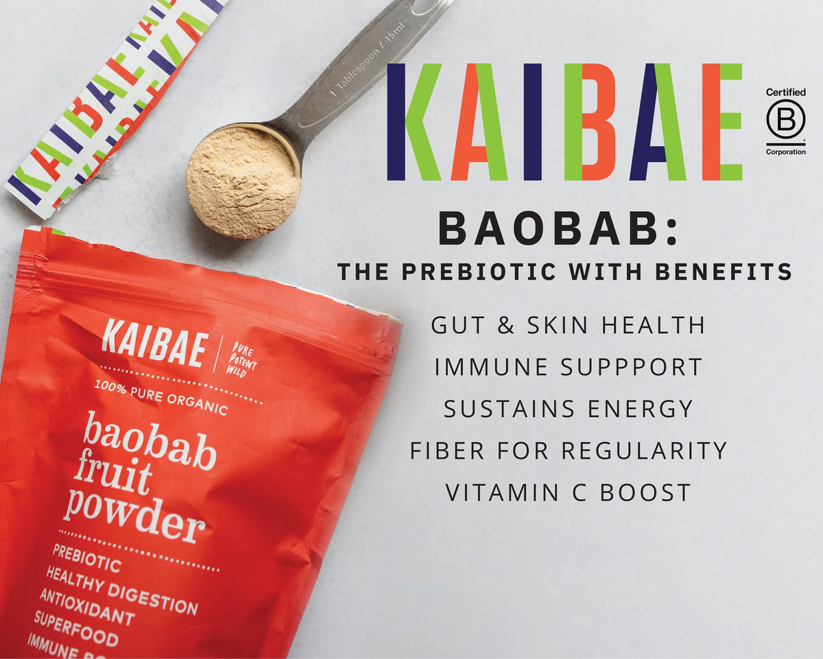 Emballage de la poudre de baobab bio KAIBAE 231g