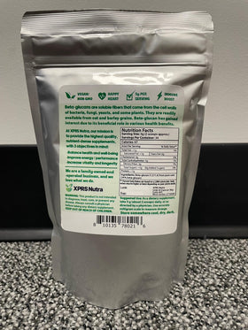 Emballage de la poudre de Beta Glucane XPRS Nutra