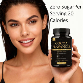 Emballage de la poudre de cacao ZYGCDZ avec informations nutritionnelles