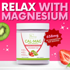 Emballage de la poudre de calcium magnésium My Adventure to Fit