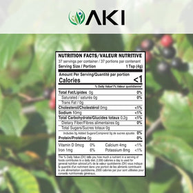 Emballage de la Poudre de Cascara de Café AKI ORGANIC