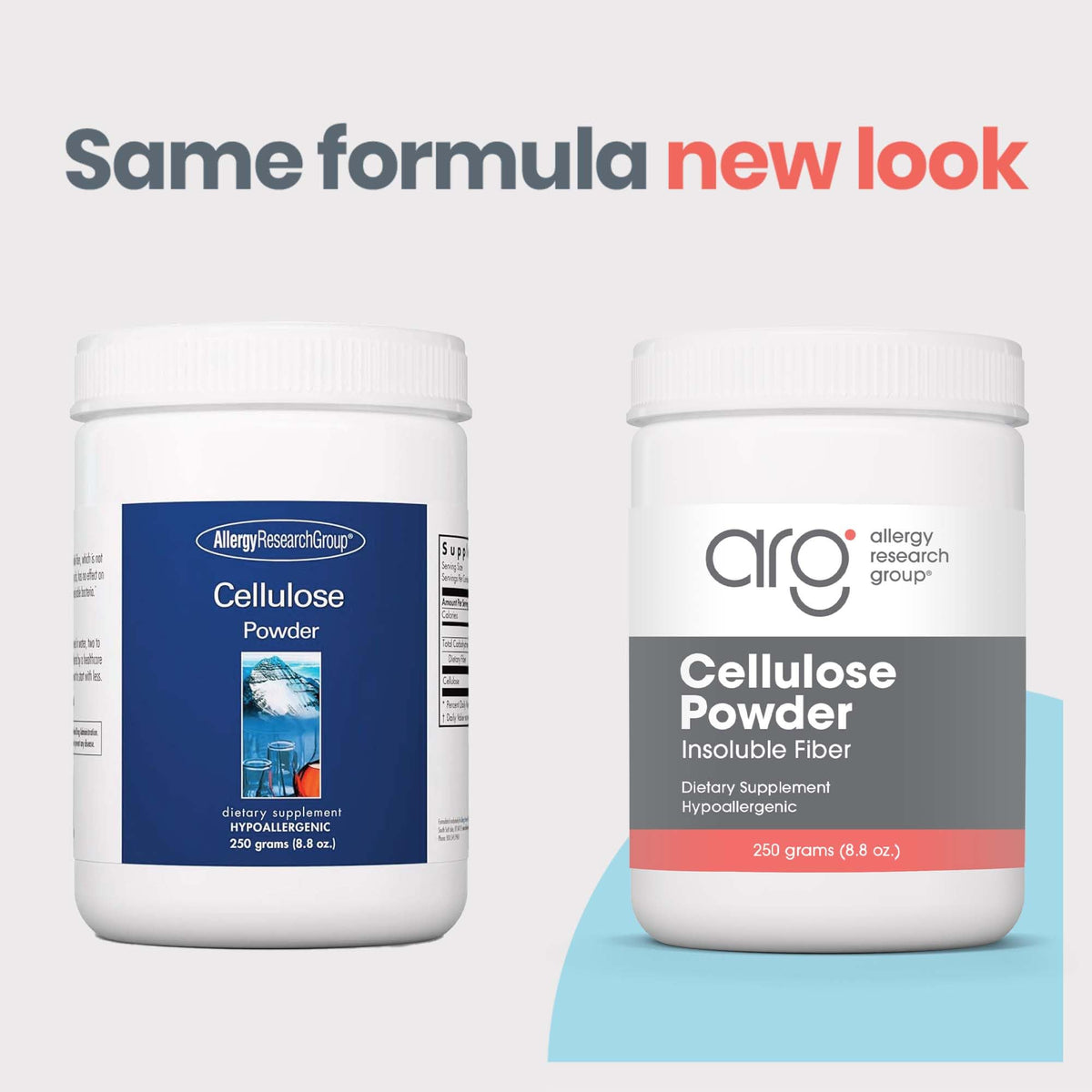 Emballage de la Poudre de Cellulose Allergy Research Group