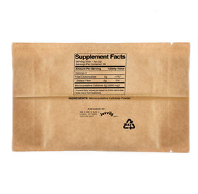 Emballage de la poudre de cellulose microcristalline Jovvily avec étiquette