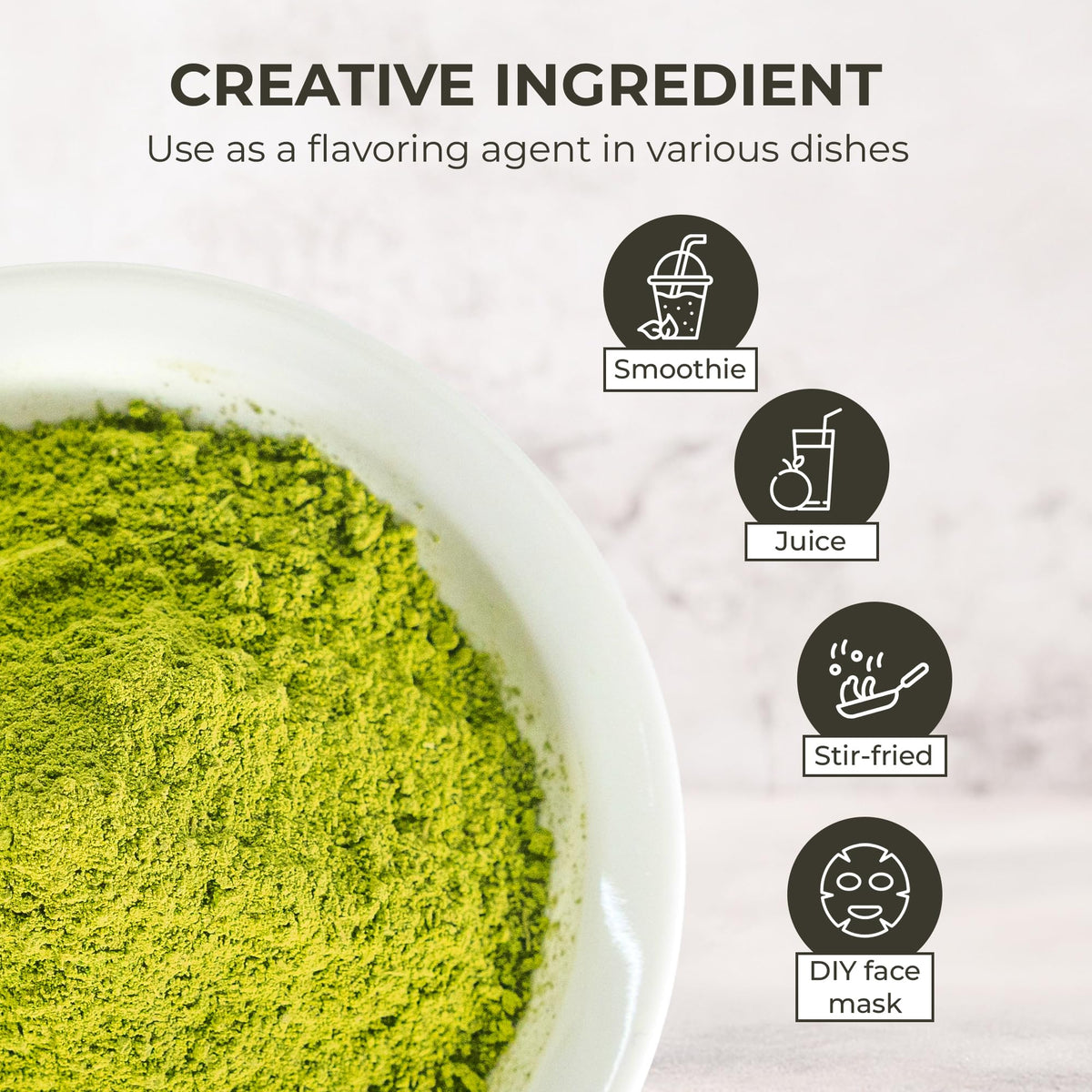 Emballage de la poudre de Centella Asiatica INJOY YOUR VITALGRI:N