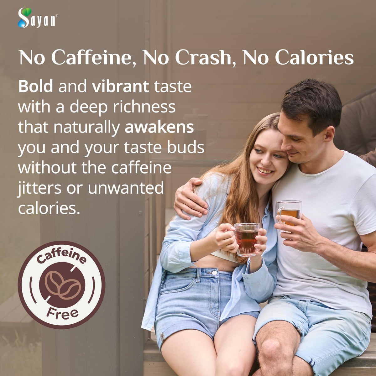 Emballage de la poudre de Chaga Sayan avec informations nutritionnelles
