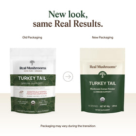 Emballage de la poudre de champignon Turkey Tail 50g