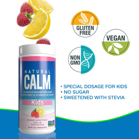 Emballage de la poudre de citrate de magnésium Natural Calm