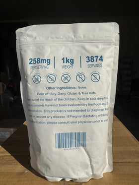 Emballage de la poudre de citrate de potassium MS Finechem avec étiquette lisible