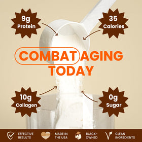 Emballage de la poudre de collagène Black Girl Vitamins