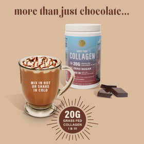 Emballage de la poudre de collagène chocolat ABOUT YOUR COLLAGEN