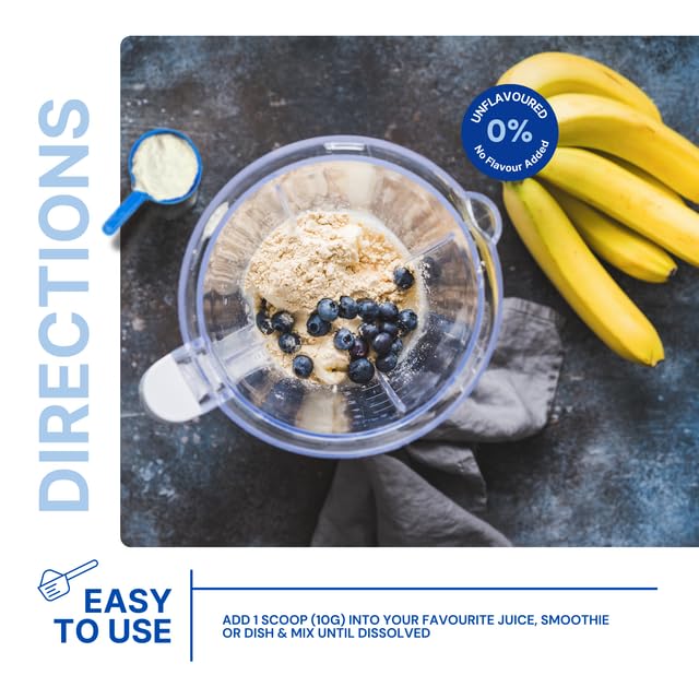Emballage de la poudre de collagène hydrolysé 200g de The Intelligent Health