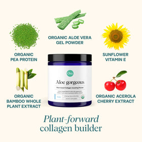 Emballage de la poudre de collagène Ora Organic, côté