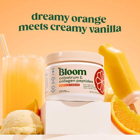 Emballage de la poudre de colostrum bovin Bloom Nutrition