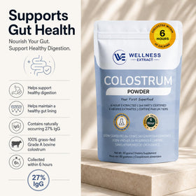 Emballage de la poudre de colostrum bovin WELLNESS EXTRACT