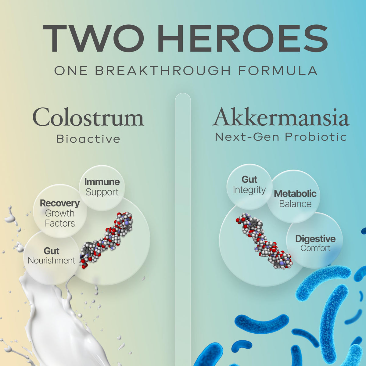 Emballage de la poudre de colostrum Powders