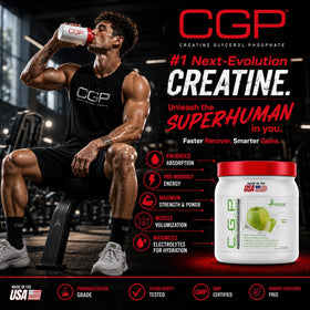 Emballage de la poudre de créatine micronisée a balanced routine Nutrition