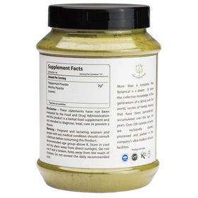 Emballage de la poudre de feuilles de menthe poivrée bixa BOTANICAL