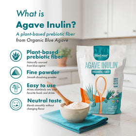 Emballage de la Poudre de Fibre d'Inuline d'Agave BLUEGREEN