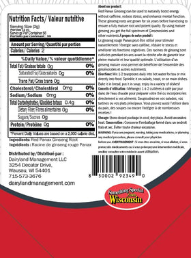 Emballage de la poudre de ginseng Dairyland 120g