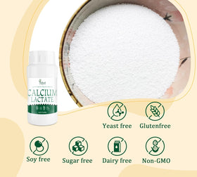 Emballage de la poudre de lactate de calcium Holamdo 240g