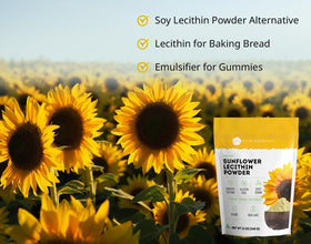 Emballage de la poudre de lécithine de tournesol Kate Naturals