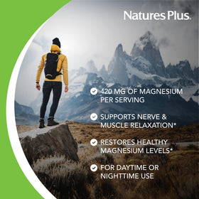 Emballage de la poudre de magnésium KalmAssure Nature's Plus