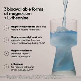 Emballage de la poudre de magnésium Magnesi-Om de Moon Juice