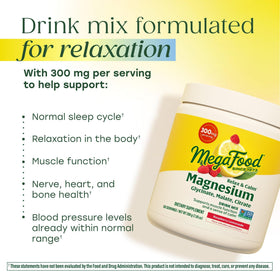 Emballage de la poudre de magnésium MegaFood 300 mg
