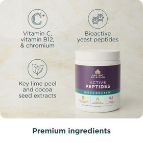 Emballage de la Poudre de Métabolisme Active Peptides, 222g