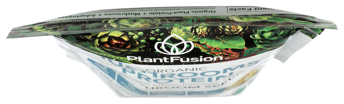 Emballage de la poudre de protéine aux champignons PlantFusion