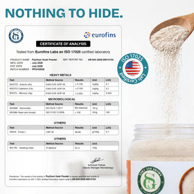 Emballage de la poudre de psyllium Sownandgrown