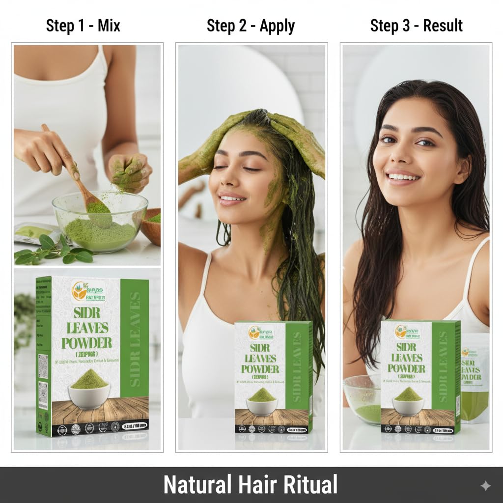 Emballage de la Poudre de Sidr 100% naturelle Herbs Botanica