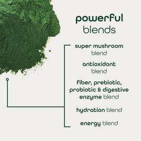 Emballage de la poudre de super aliments bio Zena Nutrition