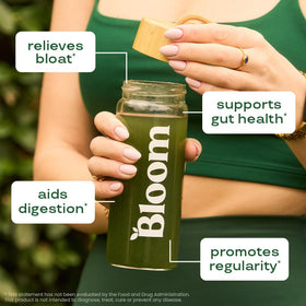 Emballage de la poudre de super-aliments verts Bloom Nutrition