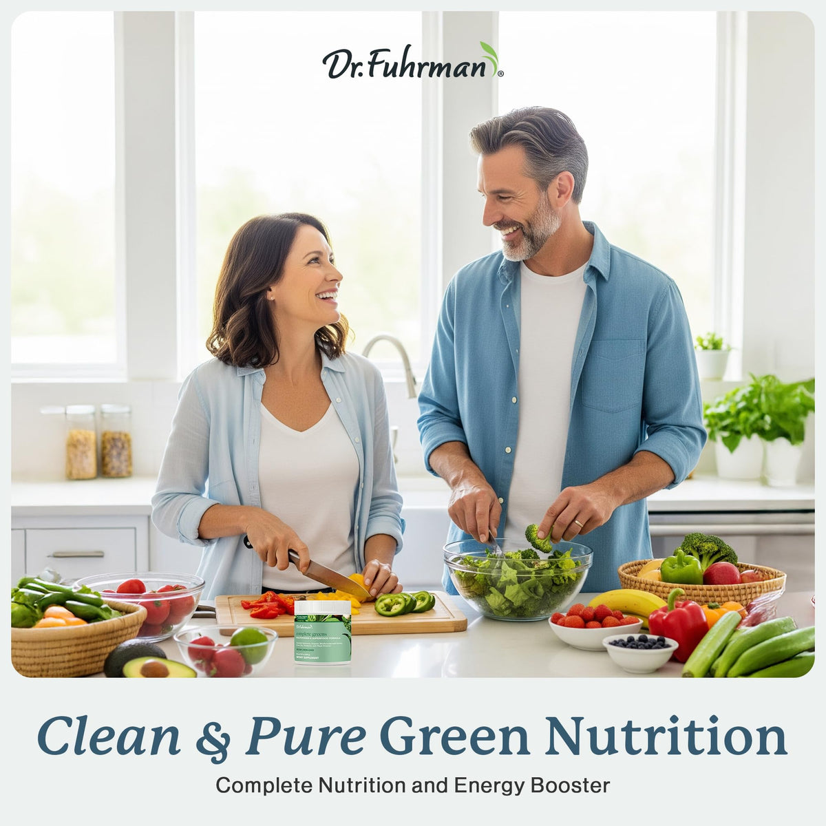 Emballage de la poudre de super-aliments verts Dr. Fuhrman