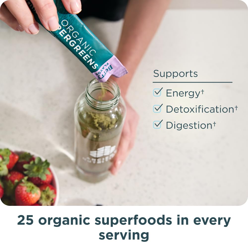 Emballage de la poudre de Super Greens Bio Ancient Nutrition