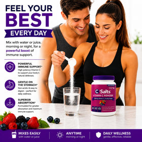 Emballage de la poudre de vitamine C C-Salts
